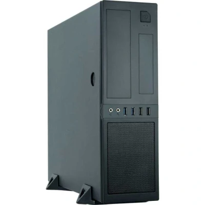 Afbeelding van Chieftec CS 12B 300 computerbehuizing Mini Tower Zwart W