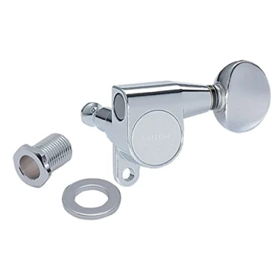 Afbeelding van Gotoh SG 360 mechaniek C 3L 3R 05 Button chrome Stemmechaniek voor gitaar