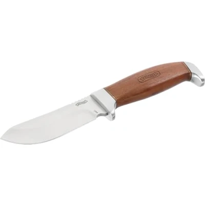 Afbeelding van Umarex Walther Premium Skinner Stevig mes met walnoothouten handvat