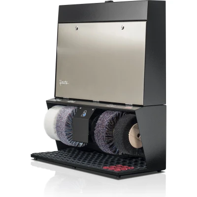 Afbeelding van Heute Polifix 4 Super Schoenpoetsmachine Brushed V2A Black