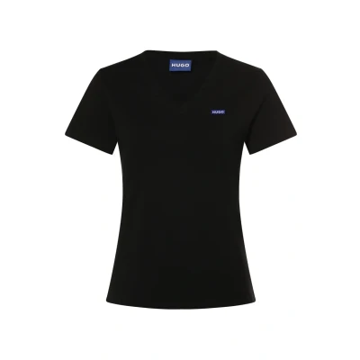 Afbeelding van HUGO Classic Tshirt basic, Dames, Maat: XXL, Schwarz