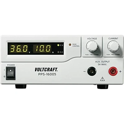 Afbeelding van VOLTCRAFT PPS 16005 Labvoeding, regelbaar 1 36 V/DC 0 10 A 360 W USB, Remote Programmeerbaar Aantal uitgangen: 2 x