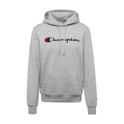 Afbeelding van Champion Icons Contrast LOGO Large Hoodie, Heren, Maat: Medium, Grau