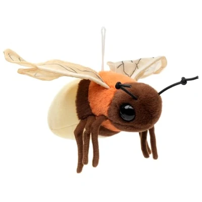 Afbeelding van Uni Toys vuurvliegjes (met licht) 17 cm (lengte) leukkever, pluche insect dier, knuffeldier