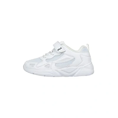 Afbeelding van Fila Ventosa Unisex Sneakers laag voor kinderen, Maat: 32, White Imitatieleer/ textiel