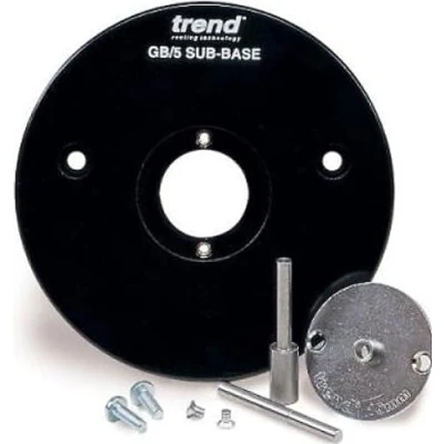Afbeelding van Trend Stevige Laminaat Sub Base System Completer met Line up Pins en Bush voor Triton TRB001 &amp; MOF001, GB/5/Q