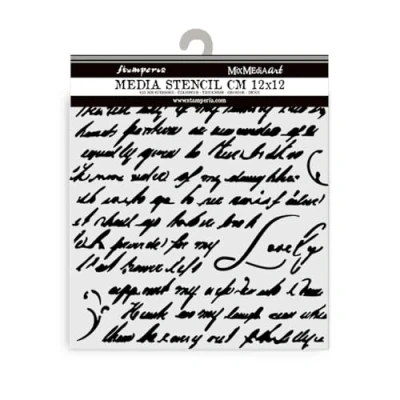 Afbeelding van Stamperia Dikke stencils voor plakboeken, albums, kaarten, bullet journal en meer, flexibel materiaal, gemakkelijk schoon te maken, perfect hobby&#039;s, ambachten geschenken (maskerade,