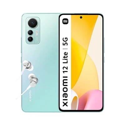 Afbeelding van Xiaomi 12 Lite 5G smartphone + hoofdtelefoon, 8 128 GB mobiele telefoon zonder abonnement, 6,55 inch 120 Hz AMOLED display, 108 MP drievoudige camera, 4300 mAh, 67 W Turbo Charging, Green (Duitse