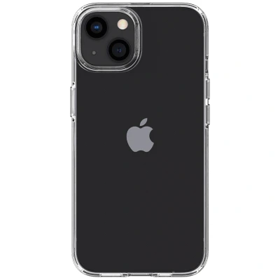 Afbeelding van Apple iPhone 13 Hoesje Siliconen en TPU (zacht) Spigen Softcase/Backcover Transparant Telefoonhoesje
