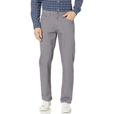 Afbeelding van Amazon Essentials Relaxed fit 5 pocket Stretch Twill Pant Casual, Donkergrijs, 33W x 29L