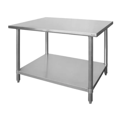 Afbeelding van Hendi RVS Werktafel, 60(b)x140(d)x85(h)cm, 812464