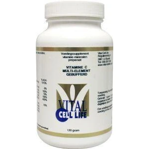 Afbeelding van Vital Cell Life Vitamine C Multi Element Gebufferd Poeder, 120 gram