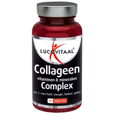 Afbeelding van Stapel tot 60% korting Lucovitaal Collageen Vitaminen &amp; Mineralen Compleet 60 Tabletten
