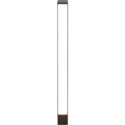 Afbeelding van Lucande LED buitenlamp 1licht drukgegoten aluminium, kunststof H: 60 cm donkergrijs, wit Inclusief lichtbron