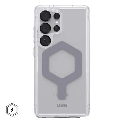 Afbeelding van Samsung Galaxy S25 Ultra MagSafe Hoesje Kunststof UAG Hardcase/Backcover Transparant Telefoonhoesje Shockproof/Valbescherming
