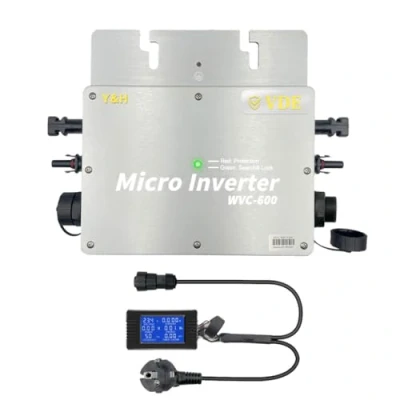 Afbeelding van Y&amp;H 600W/IP65/DC28 Solar Grid Tie micro Inverter, omvormer, waterdicht 50V, MPPT AC180 260V PV, Input 30V 36V, Output voor 36V zonnepaneel