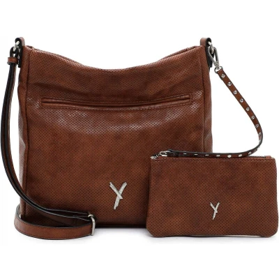 Afbeelding van SURI FREY Schoudertas Laley Crossover Bag Cognac Bruine