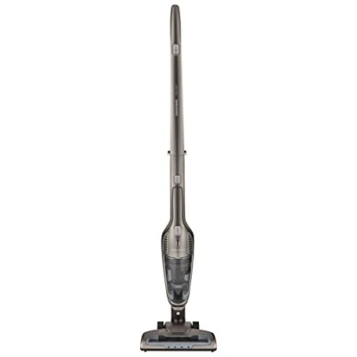Afbeelding van Grundig Vch9832, 2 In 1 Accu en Handstofzuiger, Lithium ion batterij, Titanium Zilver