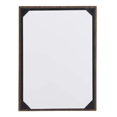 Afbeelding van Klembord Securit, A4 met hoekstukken, Walnoot, 33x30 cm