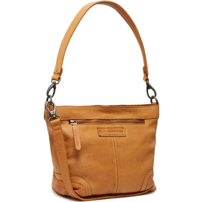 Afbeelding van LUCY trendy hobo damestas schoudertas geel