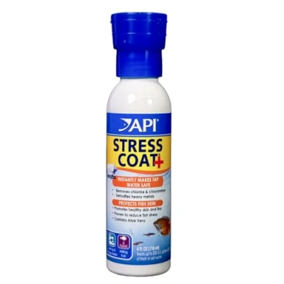 Afbeelding van API Stress Coat Tap Water Conditioner &amp; Replaces Fish&#039;s Protective 4 Ounce