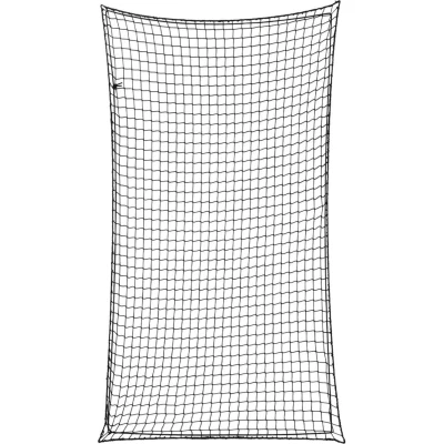 Afbeelding van vidaXL Aanhangwagennet elastisch touw 2,7x1,5 m polypropeen zwart