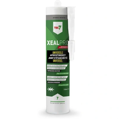 Afbeelding van Tec7 XealPro Afdichtingskit Betongrijs 310 ml Bij aankoop vanaf 24 st. een gratis koeltas twv 19,95