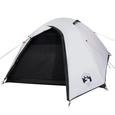 Afbeelding van vidaXL Tent 4 persoons 267x272x145 cm 185T taft wit