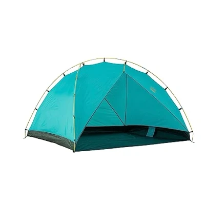 Afbeelding van Grand Canyon Tonto Beach Tent 4 strandtent/strandtent 210 x cm koepeltent, UV50+, waterdicht blauw gras (blauw)
