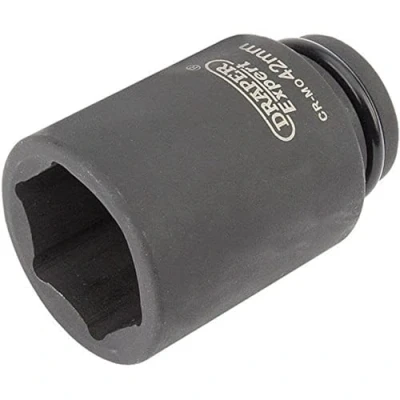 Afbeelding van Draper Expert 5073 42 mm 3/4&quot; vierkante aandrijving Hi Torq 6 punts diepe slagcontactdoos