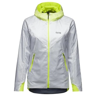 Afbeelding van GORE WEAR R5 TEX INFINIUM Geisoleerd jack, voor dames, wit/neon geel, 36, 100666