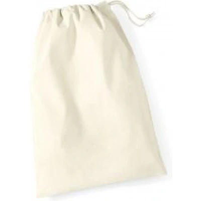 Afbeelding van Westford Mill Cotton Stuff Bag WM115 Natural L (40 x 50 cm)