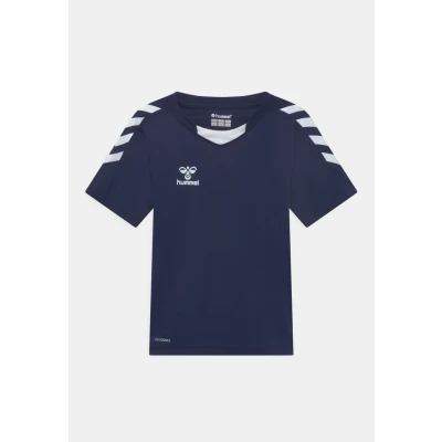 Afbeelding van Hummel Hmlcore XK POLY Jersey S/S Tshirt print voor kinderen, Maat: 116, Marine