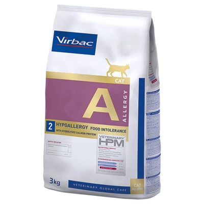 Afbeelding van 3kg Virbac Veterinary HPM Cat Allergy A2 Kattenvoer
