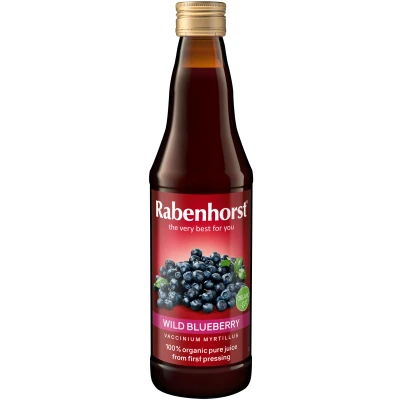 Afbeelding van Rabenhorst Bosbessensap 330ML