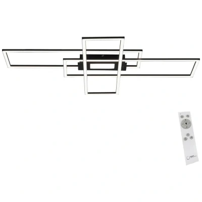 Afbeelding van Just Light 14693 18 ASMIN LED plafondlamp 45 W Zwart