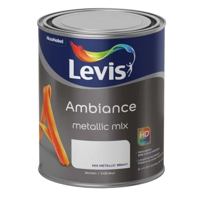 Afbeelding van Levis Ambiance Mur Metallic Mix Basis 1l