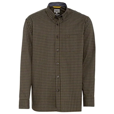Afbeelding van camel active MIT Button DOWN Kragen Overhemd Olive night, Heren, Maat: Small, night