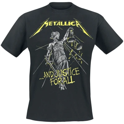 Afbeelding van Metallica And Justice For All Tracks Heren Tshirt 2XL Zwart