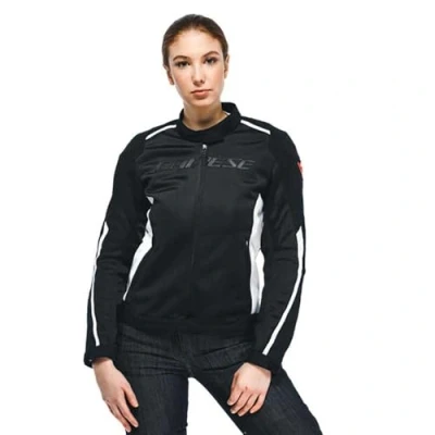 Afbeelding van Dainese Hydraflux 2 Air Lady D Dry Jacket Black White 46 Maat Jas