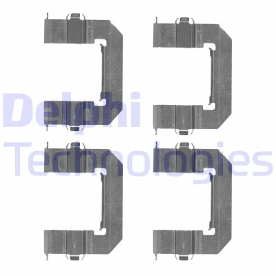 Afbeelding van Delphi Diesel Rem montageset LX0501