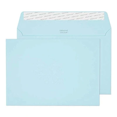 Afbeelding van Blake Creative Colour 318 Enveloppen Zelfklevende Lichtblauwe C5 162 x 229 mm 120g/m² 500 stuks