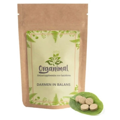 Afbeelding van Organimal Darmen in Balans Kleine Hond 90 tabletten (250mg)