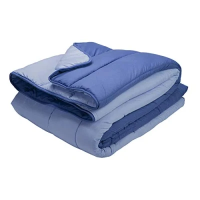 Afbeelding van Pikolin Home RF03 Nordic Fibre Dekbed, Feather Touch, Herfst Winter, 300 g/m2 220 x 240 cm azul claro y marino