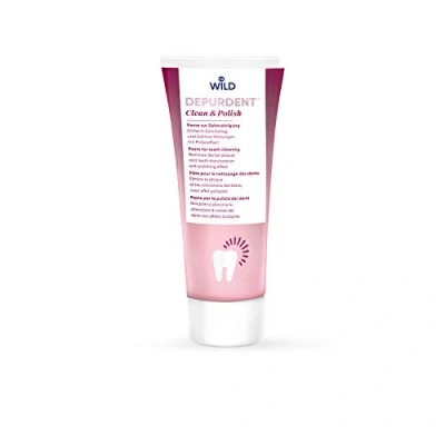 Afbeelding van DEPURDENT Clean &amp; Polish Paste voor het reinigen van tanden, verwijdert tandplak en tandverkleuring met polijstend effect