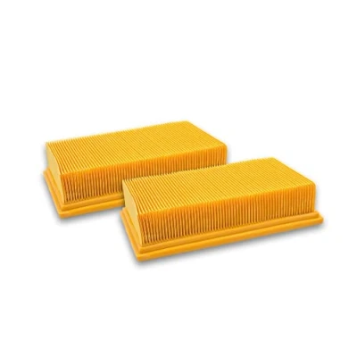 Afbeelding van vhbw 2 x platte vouwfilter filter vervanging voor 0702400191, 0702400367 compatibel met Würth ISS 35, 35 S, 45 M, 55 S stofzuiger