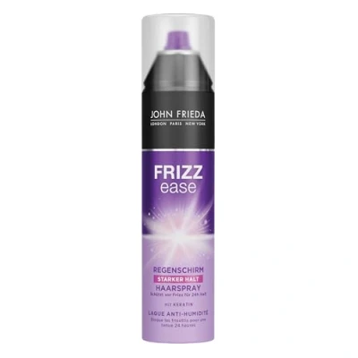 Afbeelding van John Frieda Frizz Ease Paraplu haarspray per stuk verpakt (1 x 250 ml) 24 uur bescherming tegen vocht voor weerbarstig haar met keratine