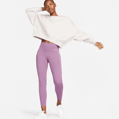 Afbeelding van NIKE Leggings voor dames, Violet Stof/Zwart, XS