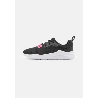 Afbeelding van Puma Wired RUN Unisex Hardloopschoenen voor op de weg kinderen, Maat: 28, Black/sunset pink