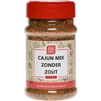 Afbeelding van Van Beekum Specerijen Cajun Mix Zonder Zout Strooibus 140 gram